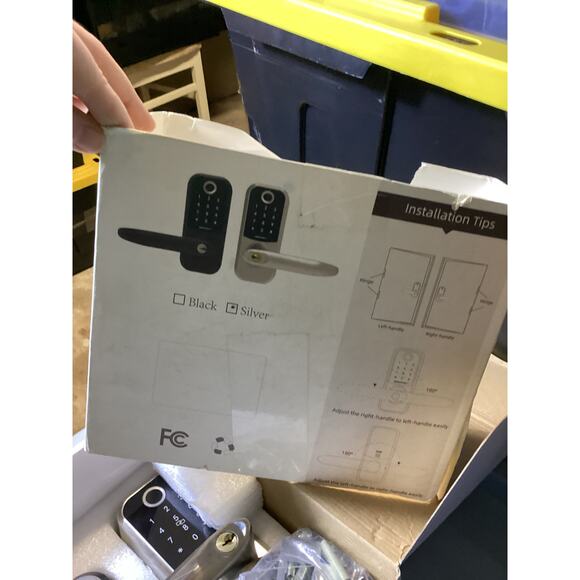 SMONET Smart Lock Fingerprint Keyless Entry Locks with Touchscreen Keypad - Picture 2 of 2